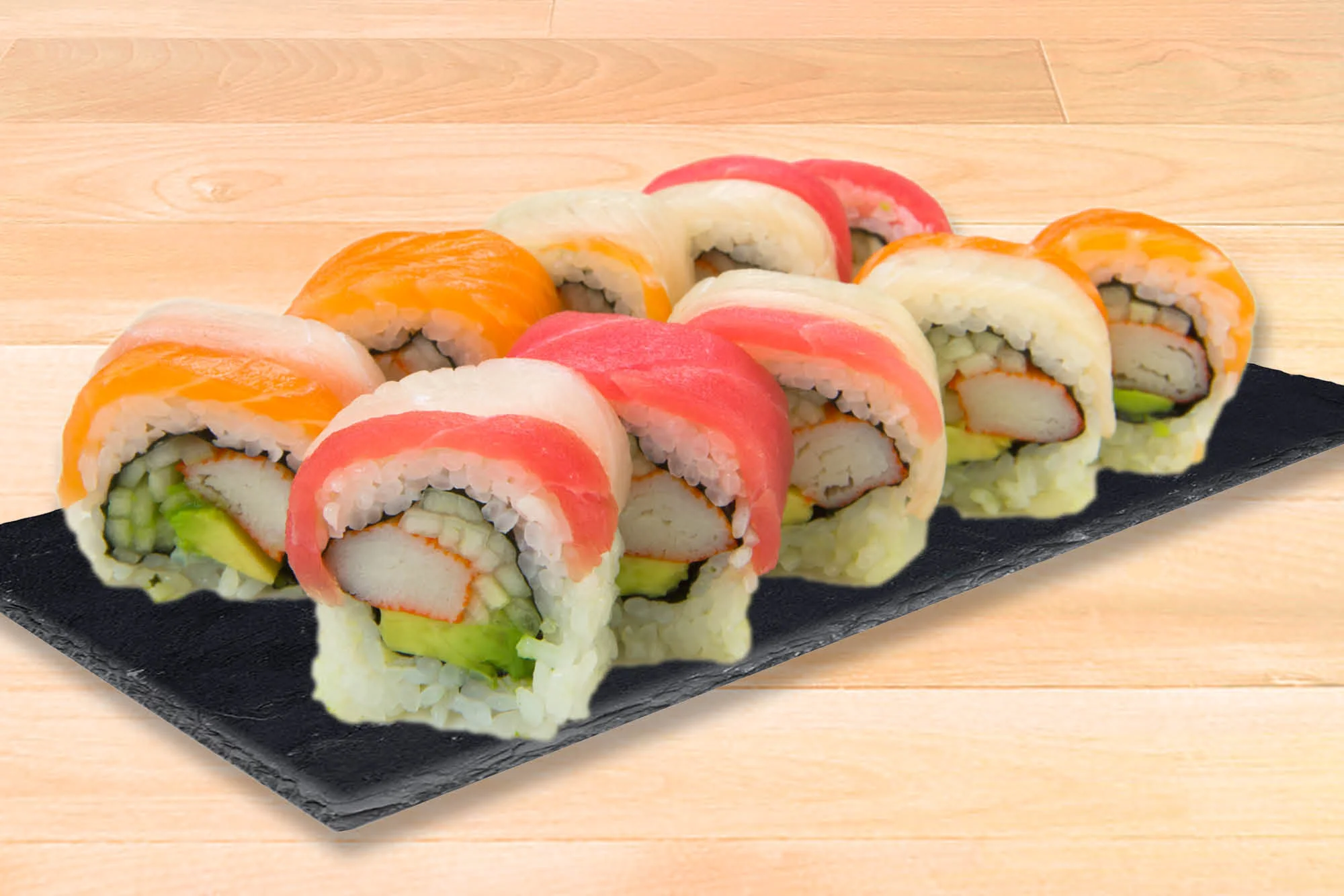 Rainbow Roll  sarku japan